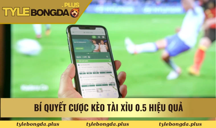 Kèo tài xỉu 0.5